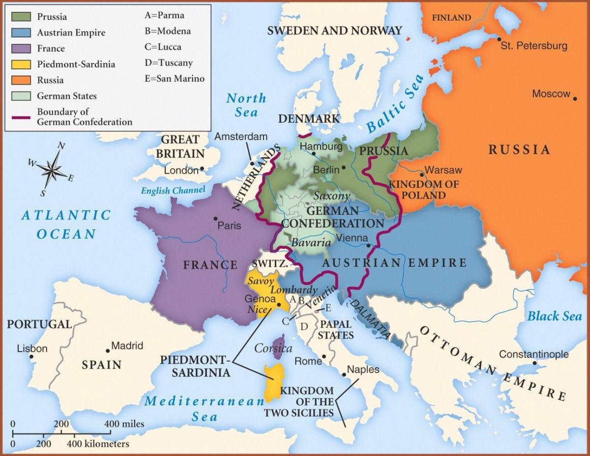 mapa Wiednia do Europy