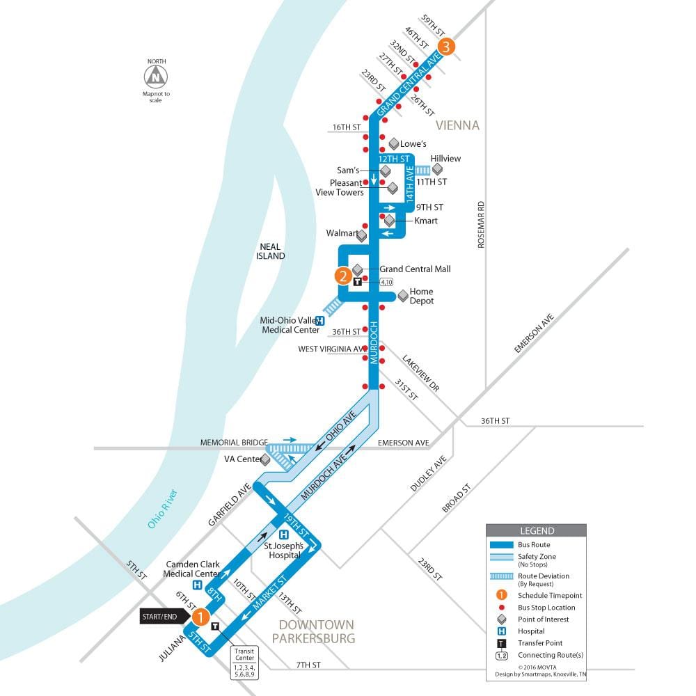 Wiedeń Austria autobusowe mapie