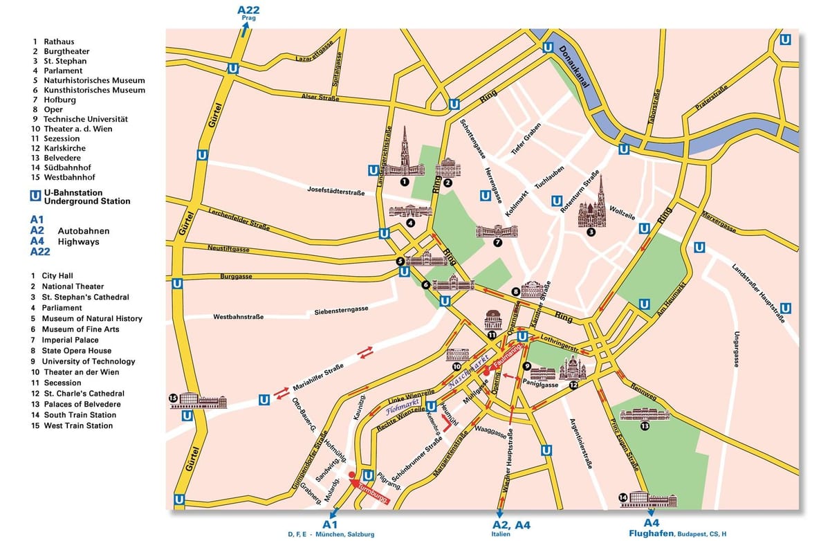 ringstrasse mapie