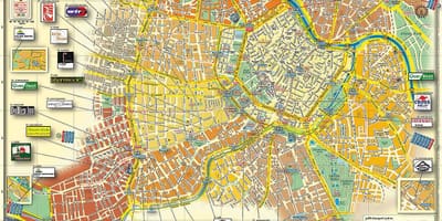 Wiedeń Austria mapa