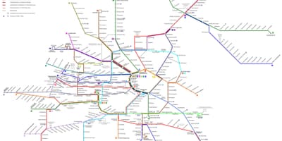 Wiedeń tramwaj mapa