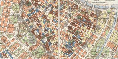 Wiedeń Stare miasto mapa