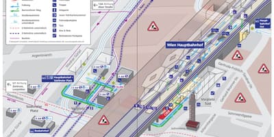 Wien hauptbahnhof mapie